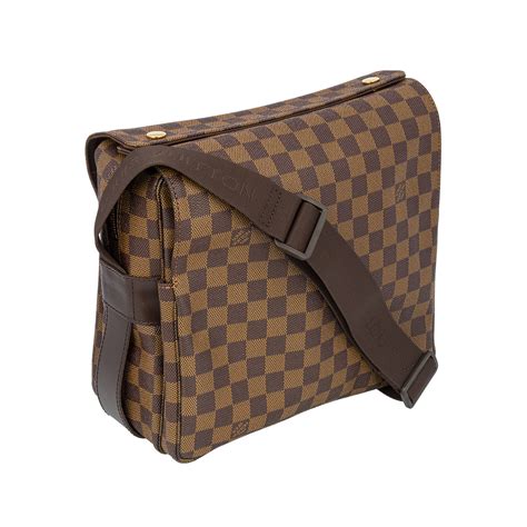 c03183 louis vuitton damier ebene naviglio shoulder bag n45255|LOUIS VUITTON Damier Ebene Naviglio Shoulder Bag N45255 .